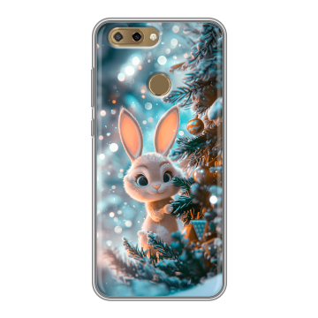 Силиконовый чехол на ZTE Blade V9 Vita с принтом Новый год