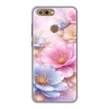 Силиконовый чехол на ZTE Blade V9 Vita с принтом женский