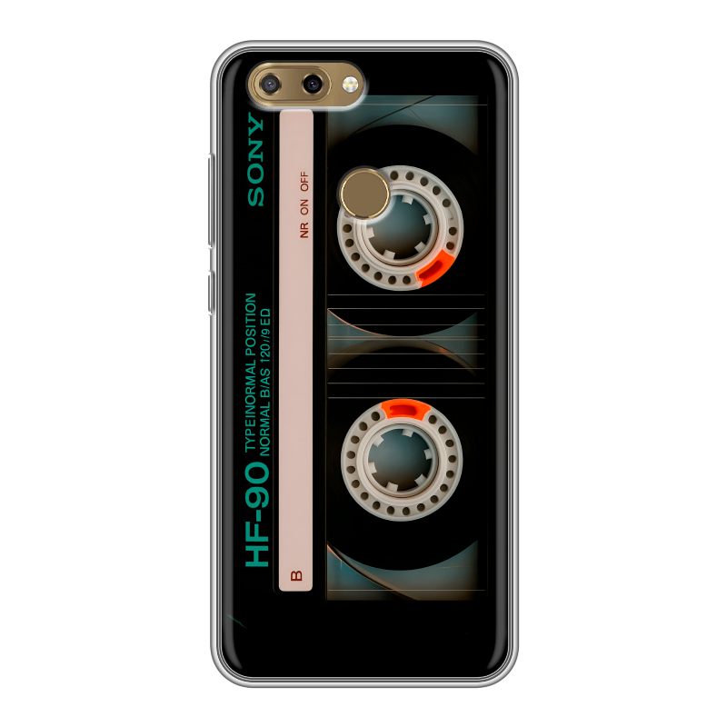 Силиконовый чехол на ZTE Blade V9 Vita с принтом Кассета Силиконовый чехол на ZTE Blade V9 Vita с принтом Кассета