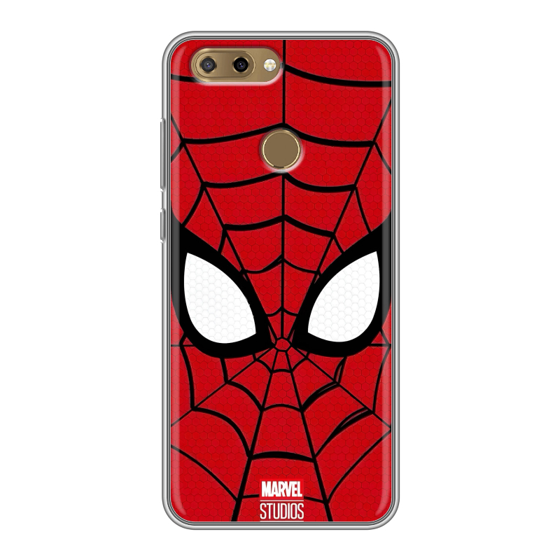 Силиконовый чехол на ZTE Blade V9 Vita с принтом человек паук spiderman Силиконовый чехол на ZTE Blade V9 Vita с принтом человек паук spiderman