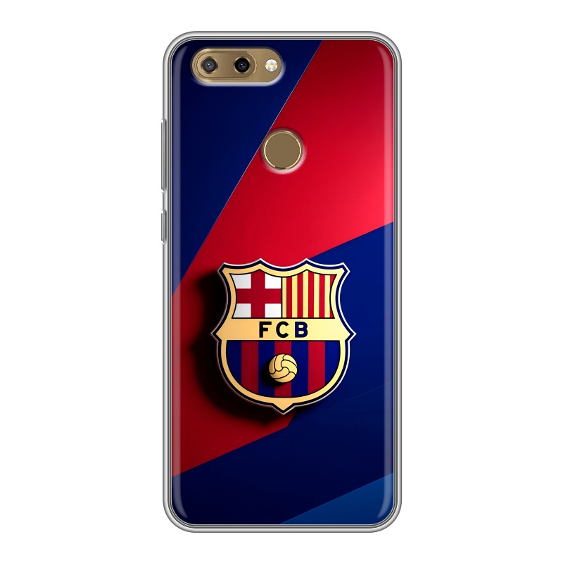 Силиконовый чехол на ZTE Blade V9 Vita с принтом Барселона Barcelona Силиконовый чехол на ZTE Blade V9 Vita с принтом Барселона Barcelona