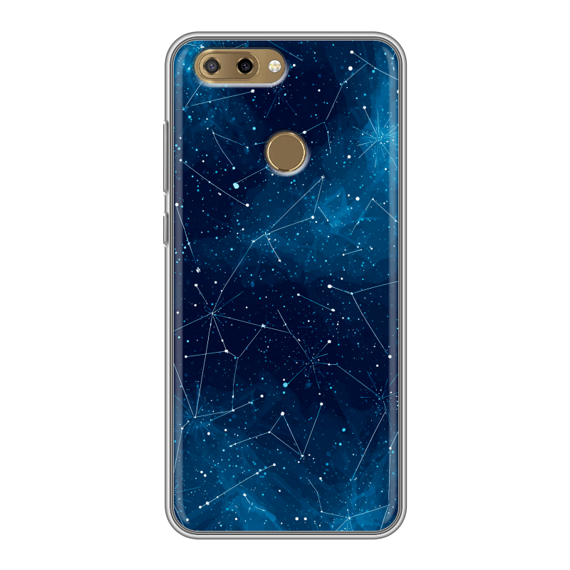 Силиконовый чехол на ZTE Blade V9 Vita с принтом Космос звезды Силиконовый чехол на ZTE Blade V9 Vita с принтом Космос звезды