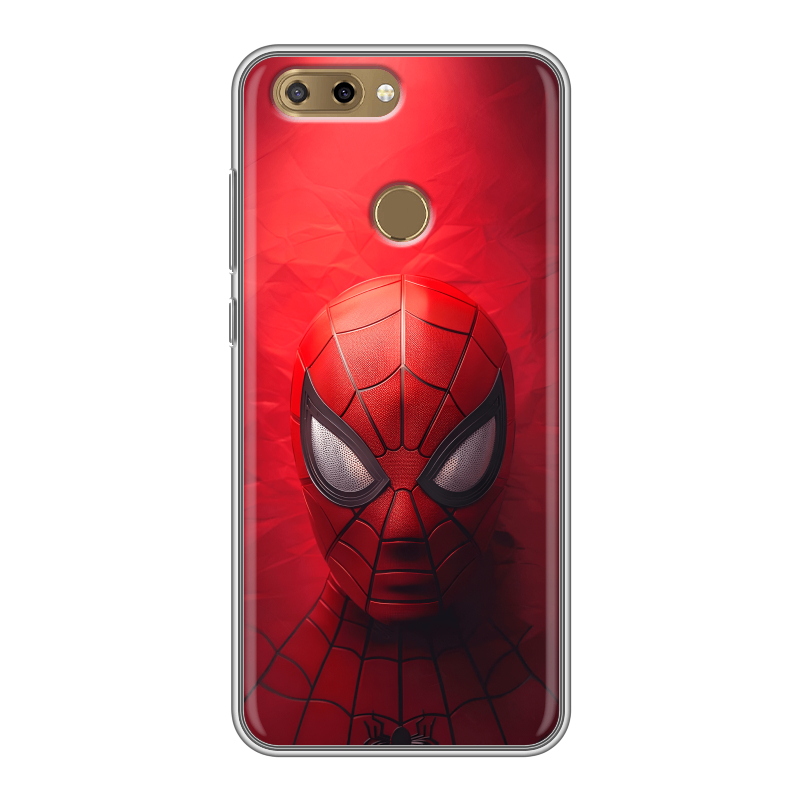 Силиконовый чехол на ZTE Blade V9 Vita с принтом Spiderman Человек паук Силиконовый чехол на ZTE Blade V9 Vita с принтом Spiderman Человек паук