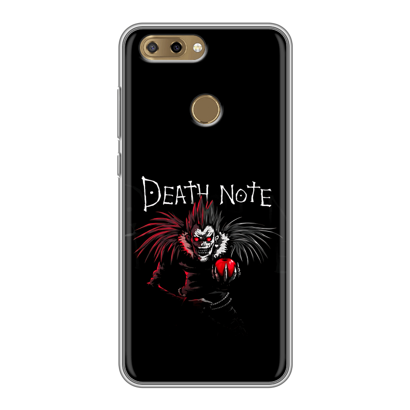 Силиконовый чехол на ZTE Blade V9 Vita с принтом Death note Тетрадь смерти Силиконовый чехол на ZTE Blade V9 Vita с принтом Death note Тетрадь смерти