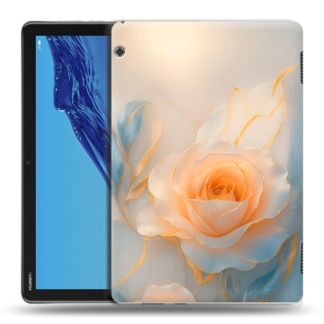 Силиконовый противоударный чехол на планшета Huawei MediaPad T5 с принтом Женский Силиконовый противоударный чехол на планшета Huawei MediaPad T5 с принтом Женский