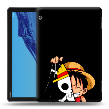 Силиконовый противоударный чехол на Huawei MediaPad T5 с принтом One Piece Ван Пис