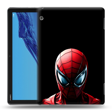 Силиконовый противоударный чехол на Huawei MediaPad T5 с принтом Spiderman Человек паук