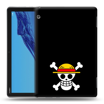 Силиконовый противоударный чехол на Huawei MediaPad T5 с принтом One Piece Ван Пис