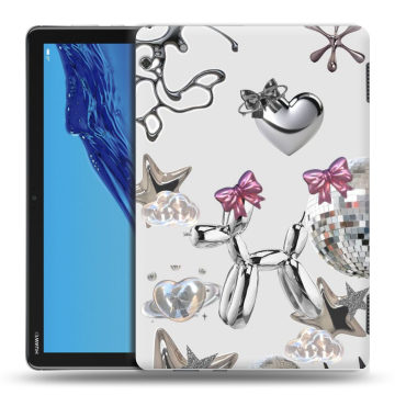 Силиконовый противоударный чехол на Huawei MediaPad T5 с принтом Y2K