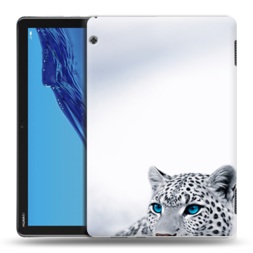 Силиконовый противоударный чехол на Huawei MediaPad T5 с принтом женский