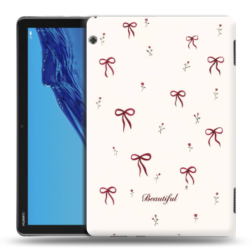 Силиконовый противоударный чехол на Huawei MediaPad T5 с принтом для девочек Силиконовый противоударный чехол на Huawei MediaPad T5 с принтом для девочек