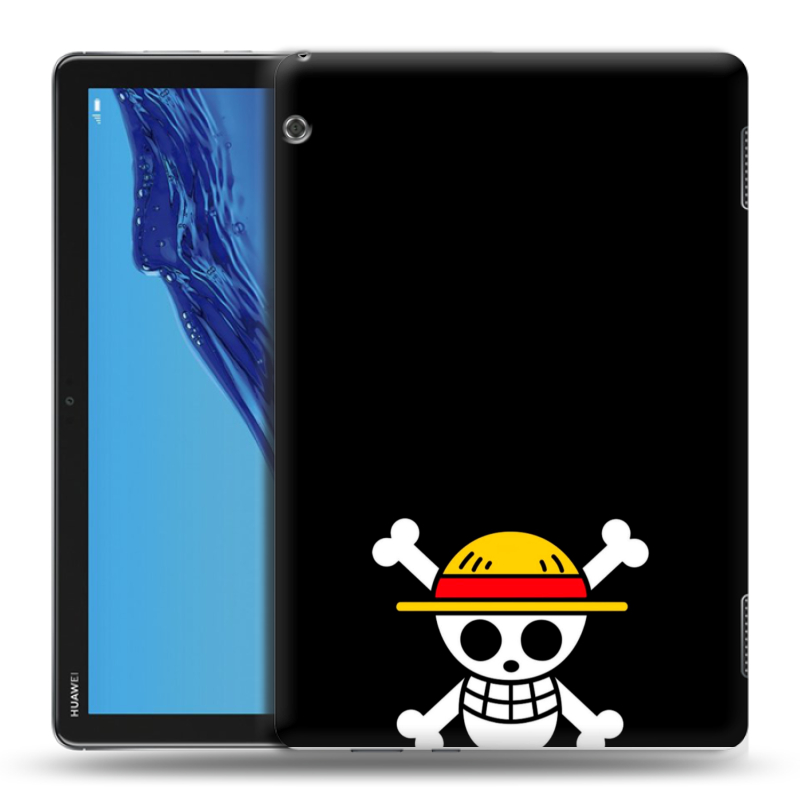Силиконовый противоударный чехол на Huawei MediaPad T5 с принтом One Piece Ван Пис Силиконовый противоударный чехол на Huawei MediaPad T5 с принтом One Piece Ван Пис