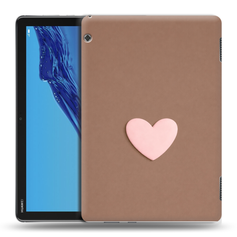 Силиконовый противоударный чехол на Huawei MediaPad T5 с принтом женский Силиконовый противоударный чехол на Huawei MediaPad T5 с принтом женский