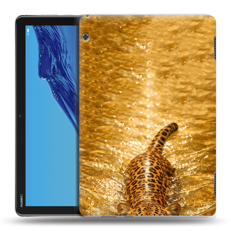 Силиконовый противоударный чехол на Huawei MediaPad T5 с принтом женский Силиконовый противоударный чехол на Huawei MediaPad T5 с принтом женский