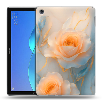 Силиконовый чехол на планшета Huawei MediaPad M5 Lite с принтом Женский Силиконовый чехол на планшета Huawei MediaPad M5 Lite с принтом Женский