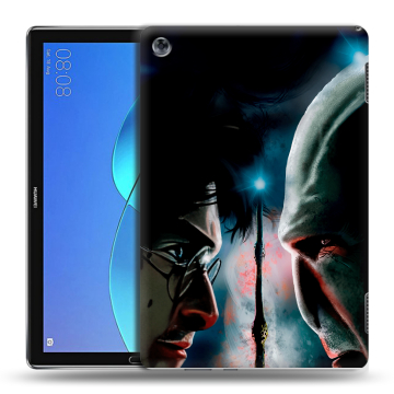 Силиконовый чехол на Huawei MediaPad M5 Lite с принтом Гарри Поттер Harry Potter Силиконовый чехол на Huawei MediaPad M5 Lite с принтом Гарри Поттер Harry Potter