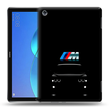 Силиконовый чехол на Huawei MediaPad M5 Lite с принтом БМВ BMW