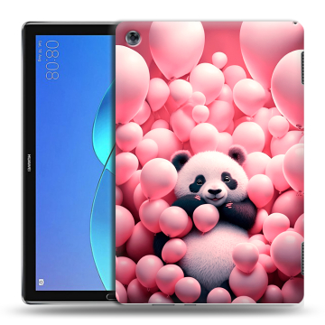 Силиконовый чехол на Huawei MediaPad M5 Lite с принтом Панда