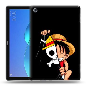 Силиконовый чехол на Huawei MediaPad M5 Lite с принтом One Piece Ван Пис