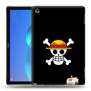 Силиконовый чехол на Huawei MediaPad M5 Lite с принтом One Piece Ван Пис