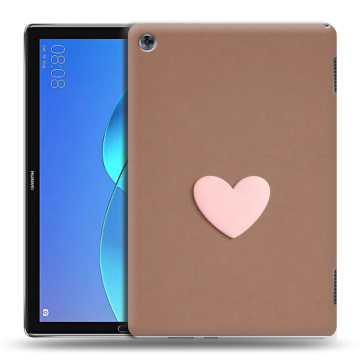 Силиконовый чехол на Huawei MediaPad M5 Lite с принтом женский