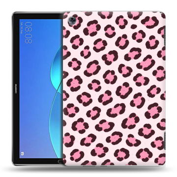 Силиконовый чехол на Huawei MediaPad M5 Lite с принтом для девочек