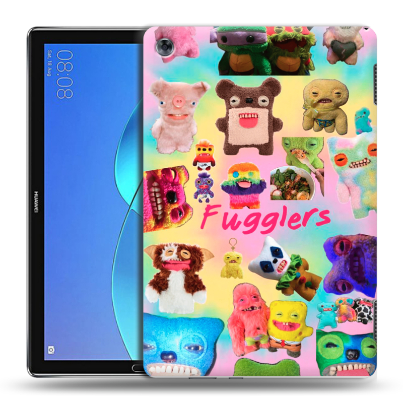 Силиконовый чехол на Huawei MediaPad M5 Lite с принтом Флагер Fuggler Силиконовый чехол на Huawei MediaPad M5 Lite с принтом Флагер Fuggler