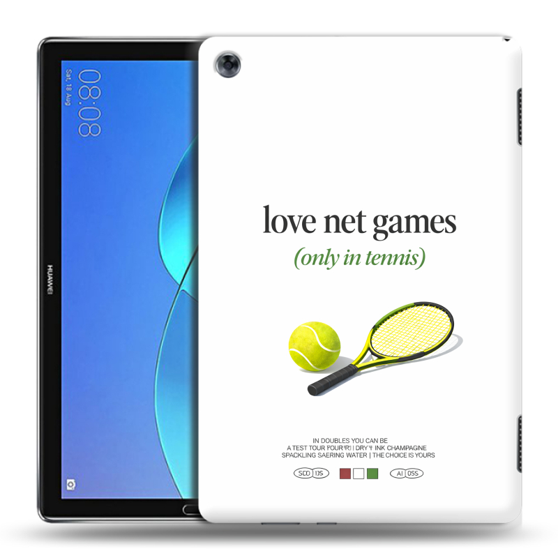 Силиконовый чехол на Huawei MediaPad M5 Lite с принтом для девочек Силиконовый чехол на Huawei MediaPad M5 Lite с принтом для девочек