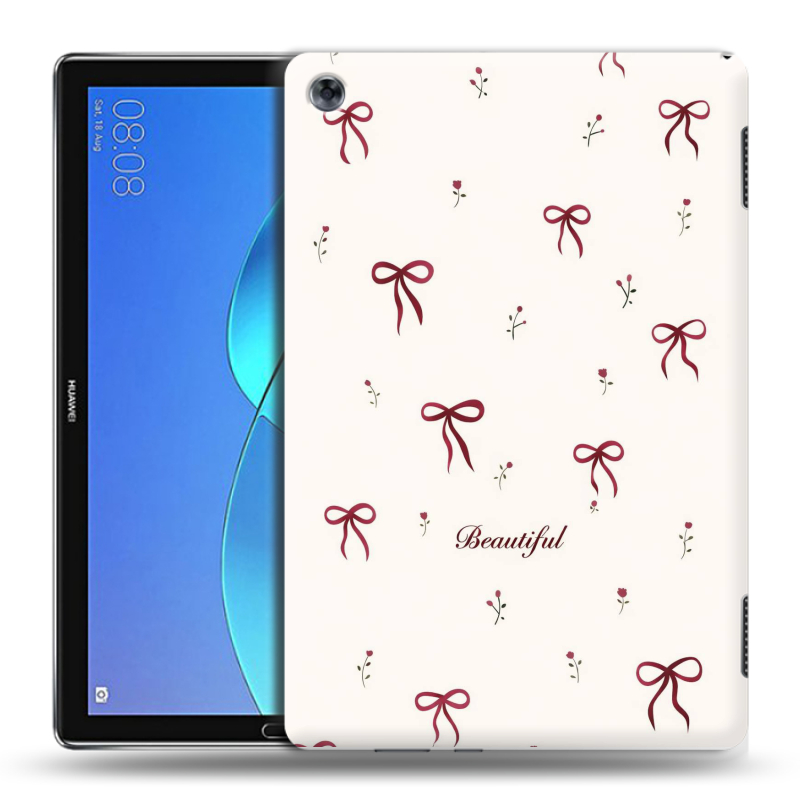 Силиконовый чехол на Huawei MediaPad M5 Lite с принтом для девочек Силиконовый чехол на Huawei MediaPad M5 Lite с принтом для девочек