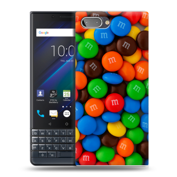 Пластиковый чехол на BlackBerry KEY2 LE с принтом Конфеты