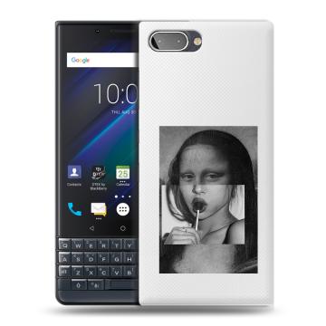 Пластиковый чехол на BlackBerry KEY2 LE с принтом Мона Лиза