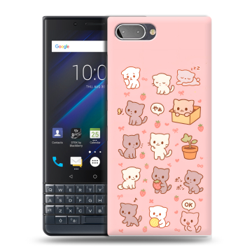 Пластиковый чехол на BlackBerry KEY2 LE с принтом Hello Kitty Хелоу Кити Пластиковый чехол на BlackBerry KEY2 LE с принтом Hello Kitty Хелоу Кити