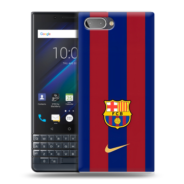 Пластиковый чехол на BlackBerry KEY2 LE с принтом Барселона Barcelona Пластиковый чехол на BlackBerry KEY2 LE с принтом Барселона Barcelona