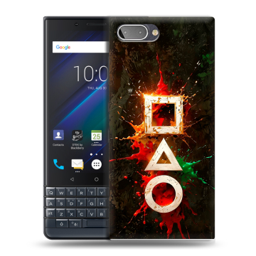 Пластиковый чехол на BlackBerry KEY2 LE с принтом Squid Game Игра кальмара Пластиковый чехол на BlackBerry KEY2 LE с принтом Squid Game Игра кальмара