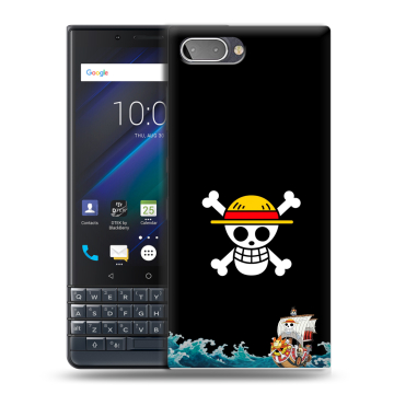 Пластиковый чехол на BlackBerry KEY2 LE с принтом One Piece Ван Пис