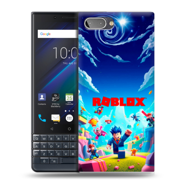 Пластиковый чехол на BlackBerry KEY2 LE с принтом Roblox Роблокс Пластиковый чехол на BlackBerry KEY2 LE с принтом Roblox Роблокс