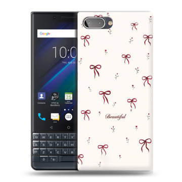 Пластиковый чехол на BlackBerry KEY2 LE с принтом для девочек