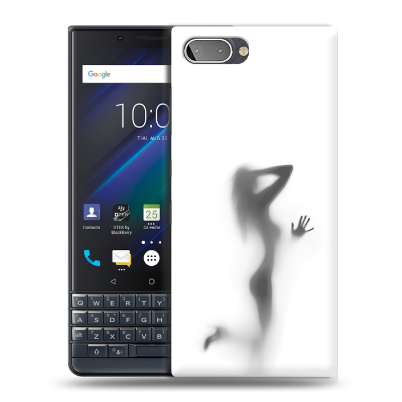 Пластиковый чехол на BlackBerry KEY2 LE с принтом Силуэт Пластиковый чехол на BlackBerry KEY2 LE с принтом Силуэт