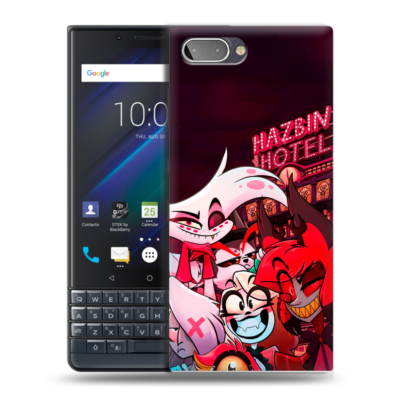 Пластиковый чехол на BlackBerry KEY2 LE с принтом Hazbin Hotel Отель Хазбин Пластиковый чехол на BlackBerry KEY2 LE с принтом Hazbin Hotel Отель Хазбин