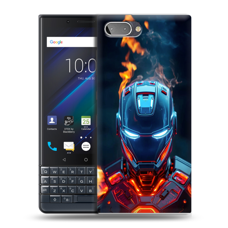Пластиковый чехол на BlackBerry KEY2 LE с принтом IronMan Железный человек Пластиковый чехол на BlackBerry KEY2 LE с принтом IronMan Железный человек