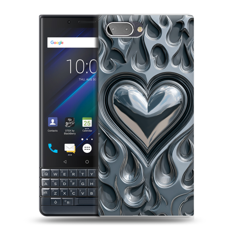 Пластиковый чехол на BlackBerry KEY2 LE с принтом Y2K Пластиковый чехол на BlackBerry KEY2 LE с принтом Y2K