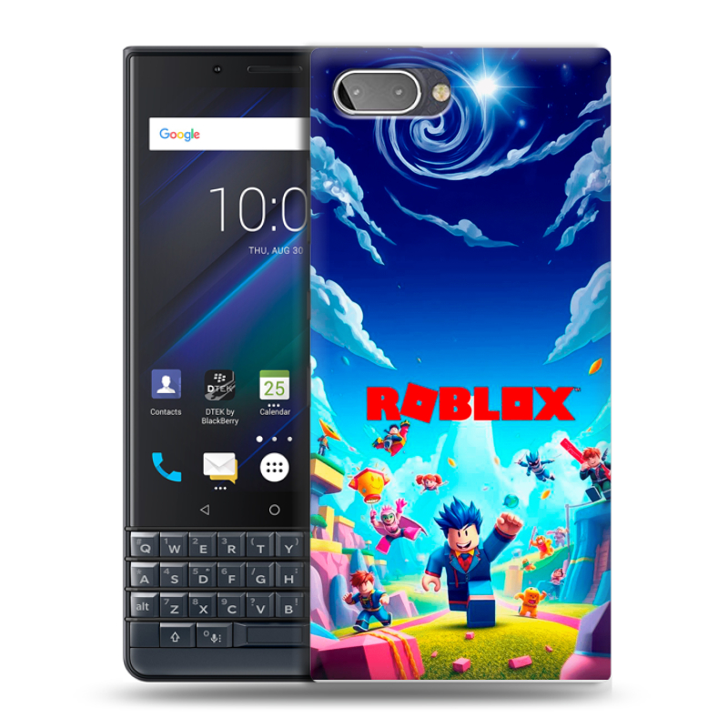 Пластиковый чехол на BlackBerry KEY2 LE с принтом Roblox Роблокс Пластиковый чехол на BlackBerry KEY2 LE с принтом Roblox Роблокс