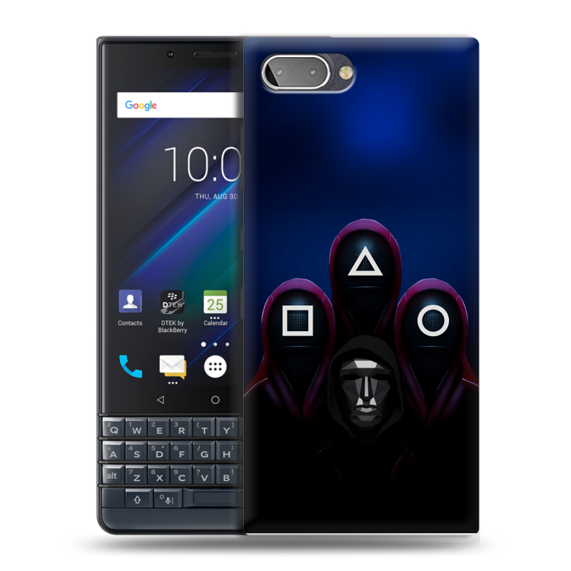 Пластиковый чехол на BlackBerry KEY2 LE с принтом Игра Кальмара Пластиковый чехол на BlackBerry KEY2 LE с принтом Игра Кальмара