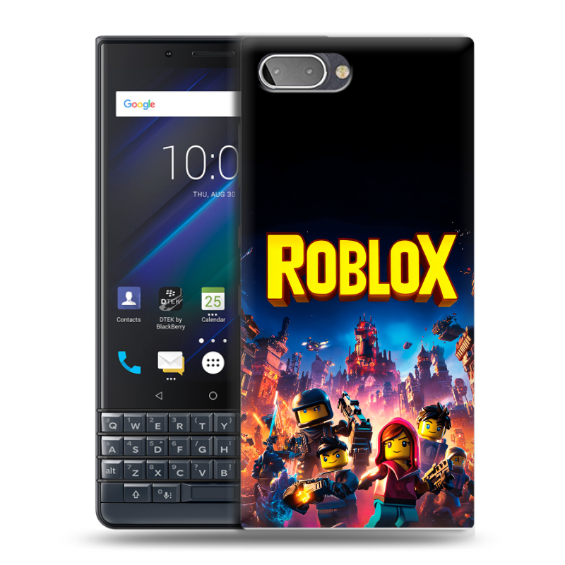 Пластиковый чехол на BlackBerry KEY2 LE с принтом Roblox Роблокс Пластиковый чехол на BlackBerry KEY2 LE с принтом Roblox Роблокс