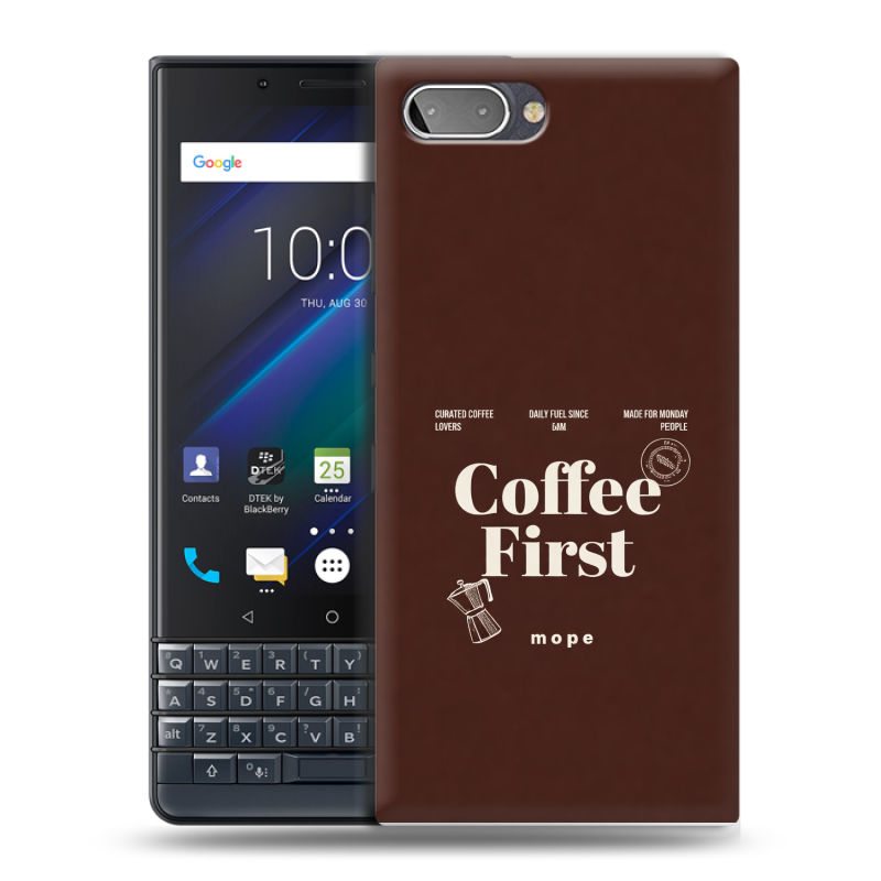 Пластиковый чехол на BlackBerry KEY2 LE с принтом женский Пластиковый чехол на BlackBerry KEY2 LE с принтом женский