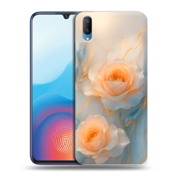 Пластиковый чехол на Vivo V11 с принтом Женский Пластиковый чехол на Vivo V11 с принтом Женский