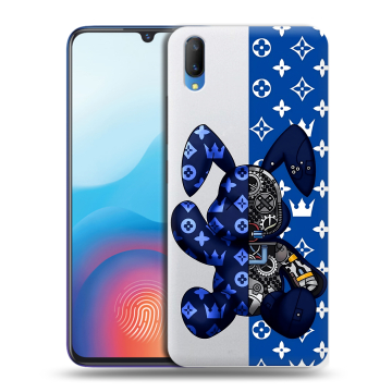 Пластиковый чехол на Vivo V11 с принтом Луи робот