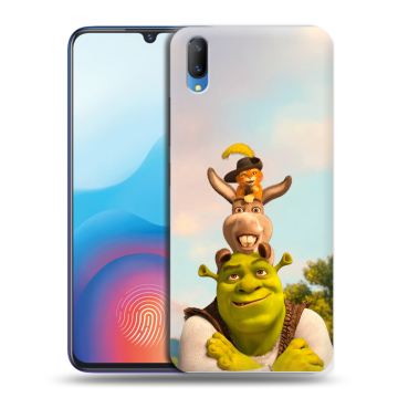 Пластиковый чехол на Vivo V11 с принтом Шрек Shrek