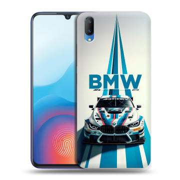 Пластиковый чехол на Vivo V11 с принтом БМВ BMW