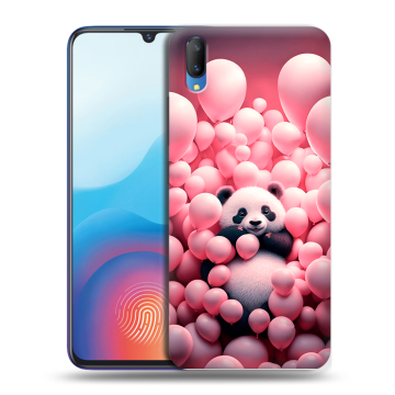 Пластиковый чехол на Vivo V11 с принтом Панда
